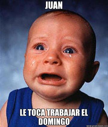 currar el domingo