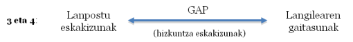 GAP hizkuntza eskakizunak